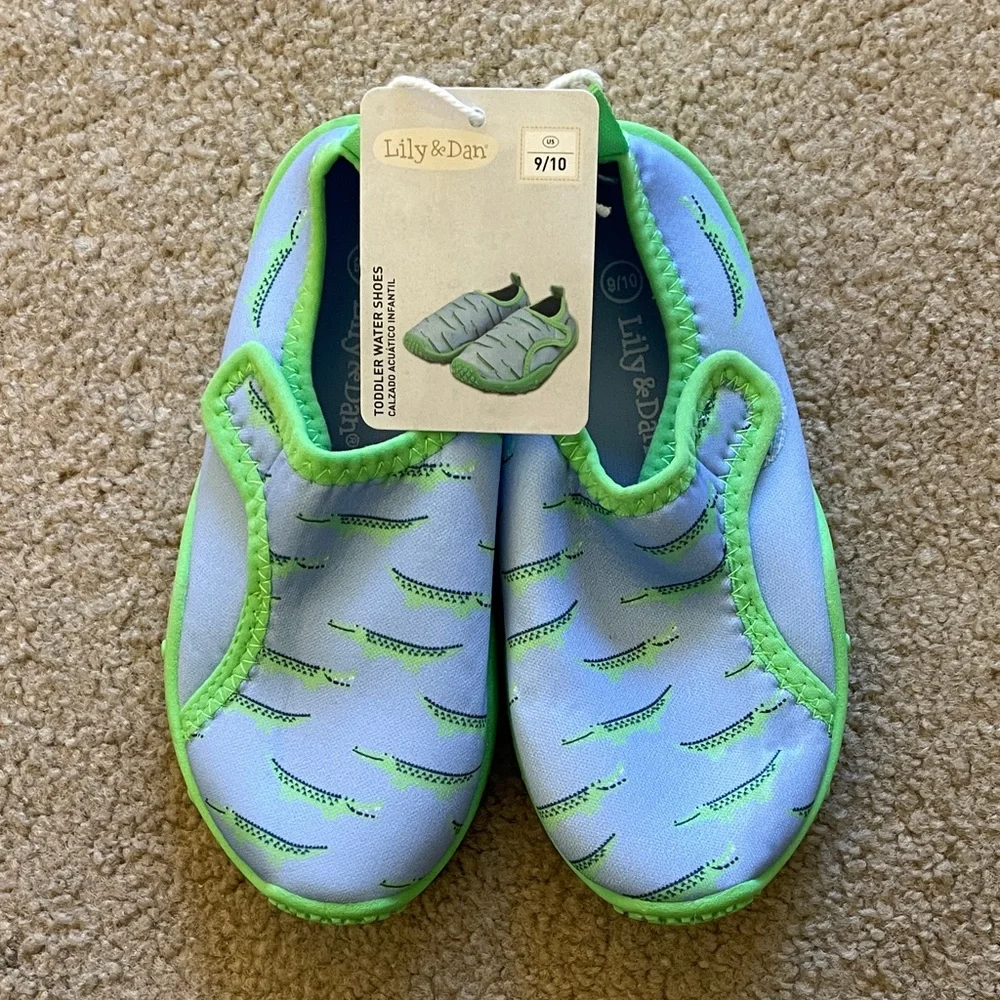 Lily & Dan Alligator Water Shoes - Toddler Size 9/10